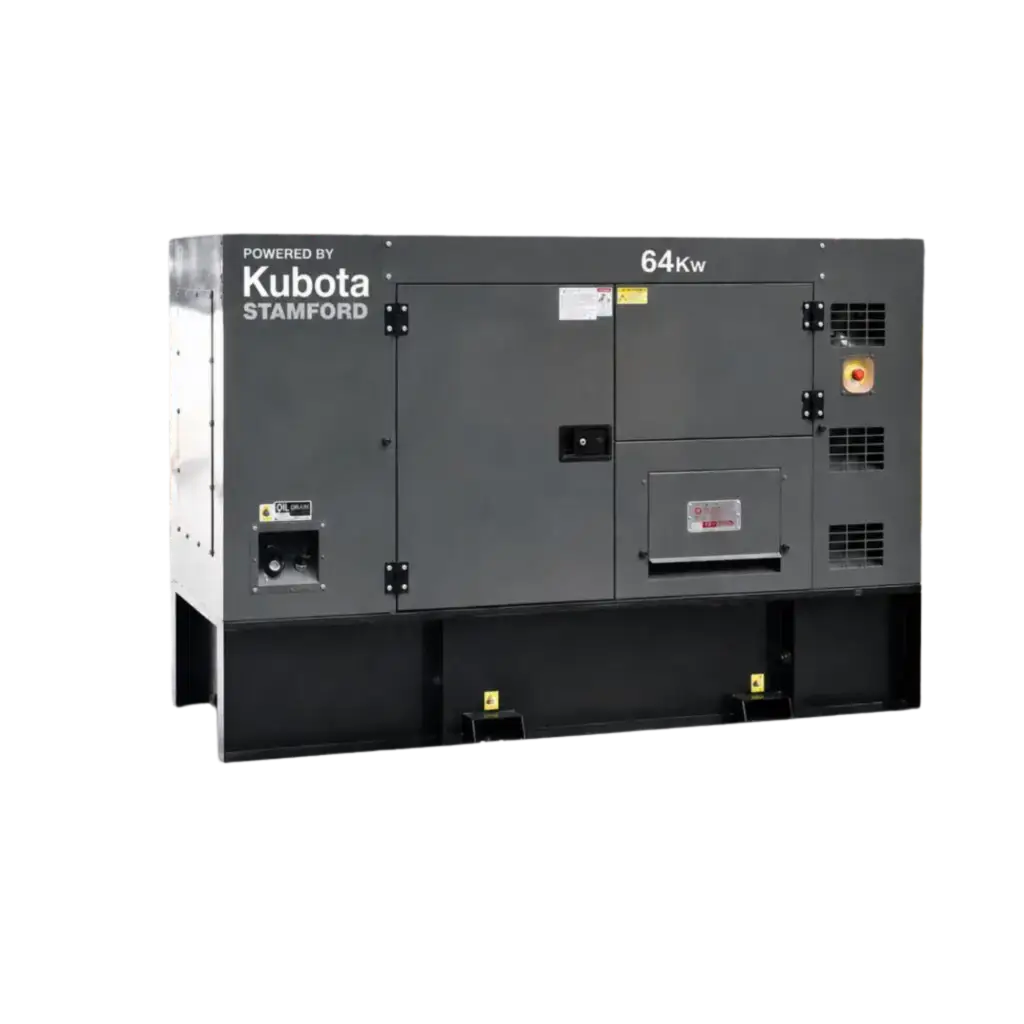 Générateur 64Kw, alimentation électrique.
